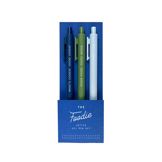 Food Jotter Gel Pen Set