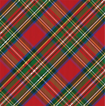 Tartain Plaid Gift Wrap