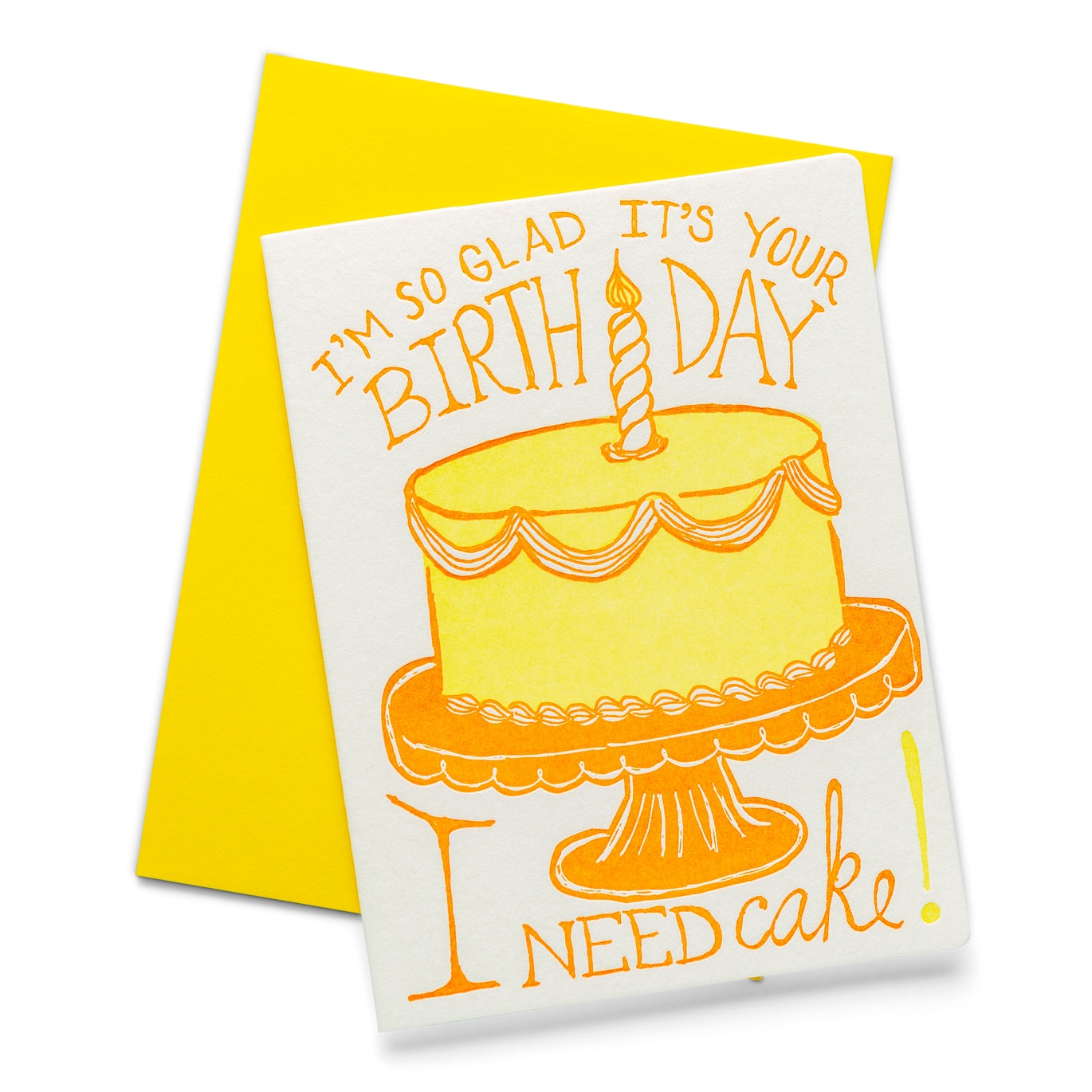 Cake Birthday Card