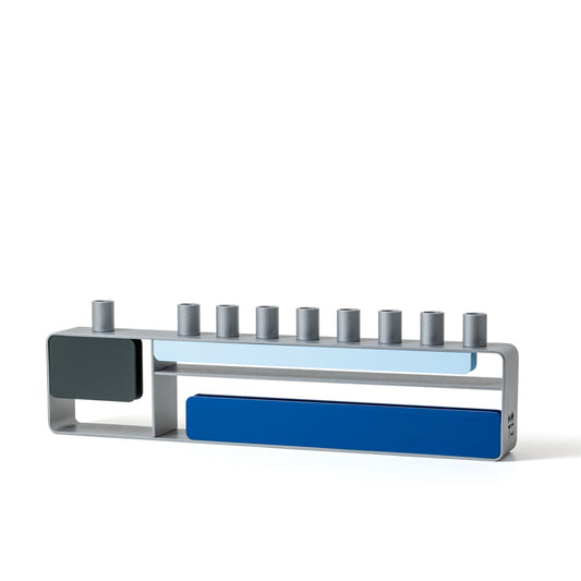 Mondrian-Inspired Menorah