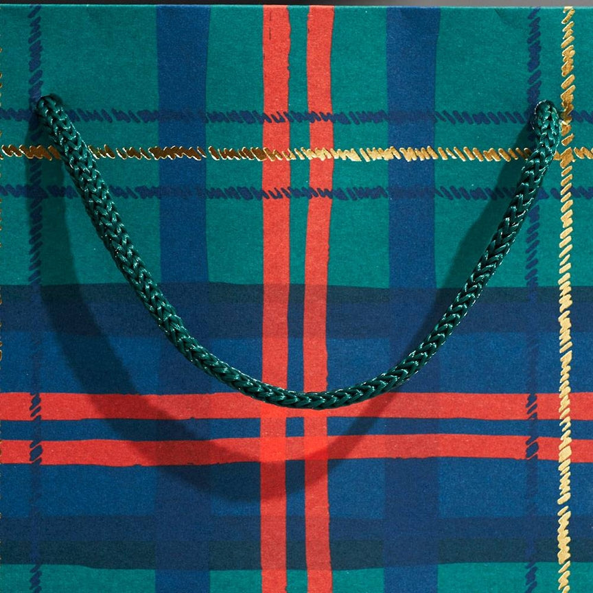 Christmas Plaid Gift Bag