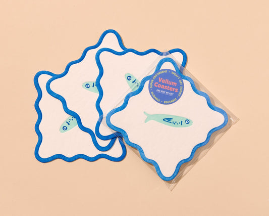 Sardine Fish Coasters