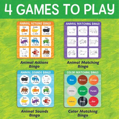 Brown Bear Animal Bingo