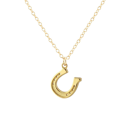 Horseshoe Charm Necklace