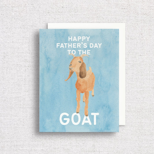 Happy Father's Day To the Goat Card