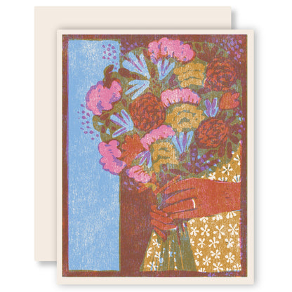 Wedding Bouquet Card