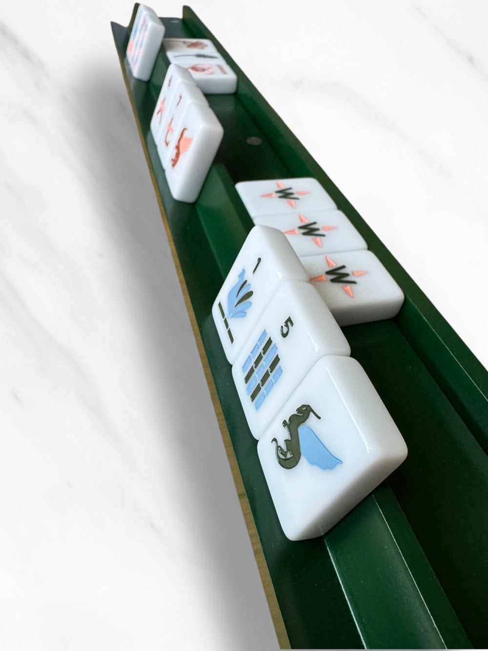 Mahjong Racks & Pushers Set