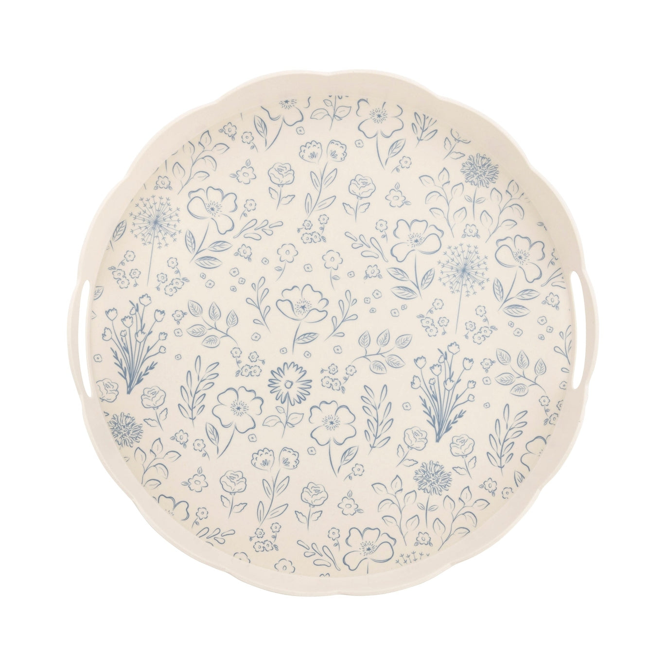 Pembroke Floral Bamboo Tray