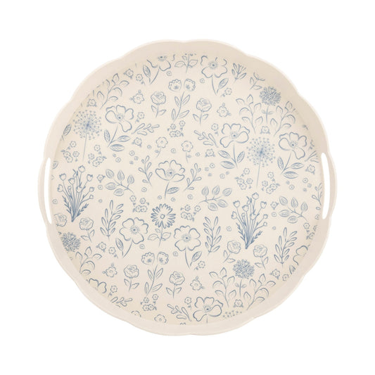 Pembroke Floral Bamboo Tray