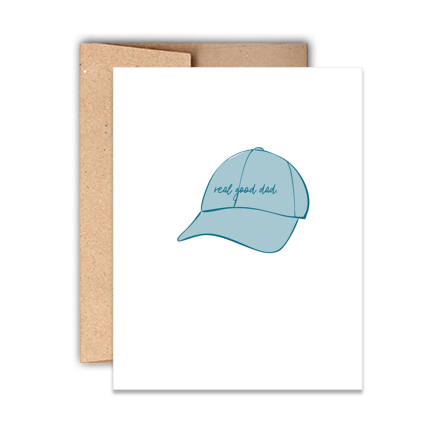 Real Good Dad Hat Father's Day Card