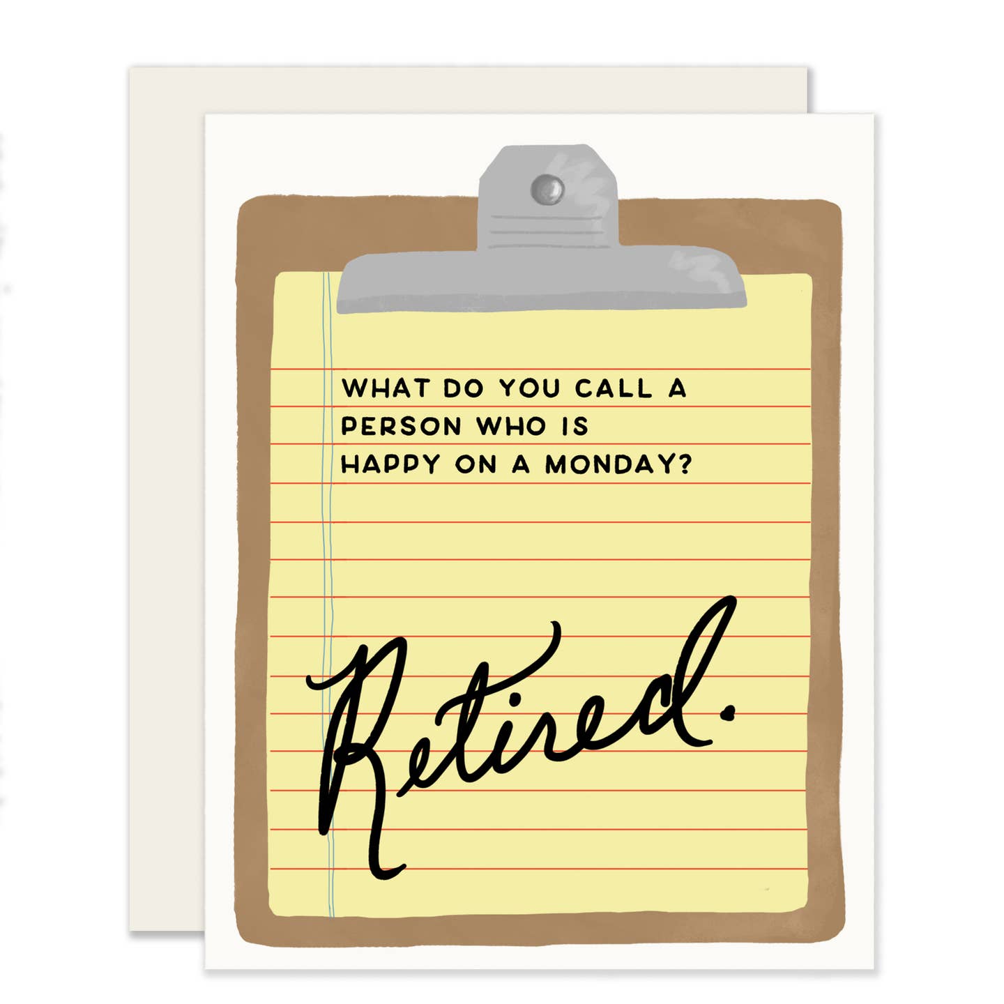 Congrats on Retirement Card