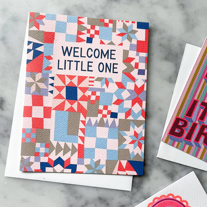 Welcome Little One Quilt Card