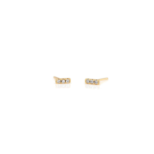 Bar Dash Stud Earrings