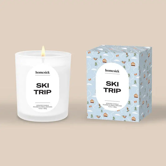 Ski Trip Candle
