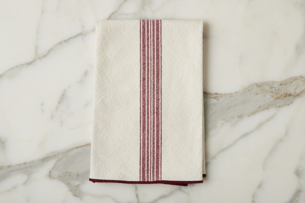 Vintage Stripe Dinner Napkins