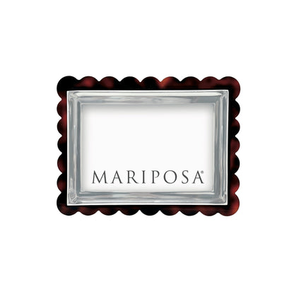 Tortoise Scallop Signature Frame