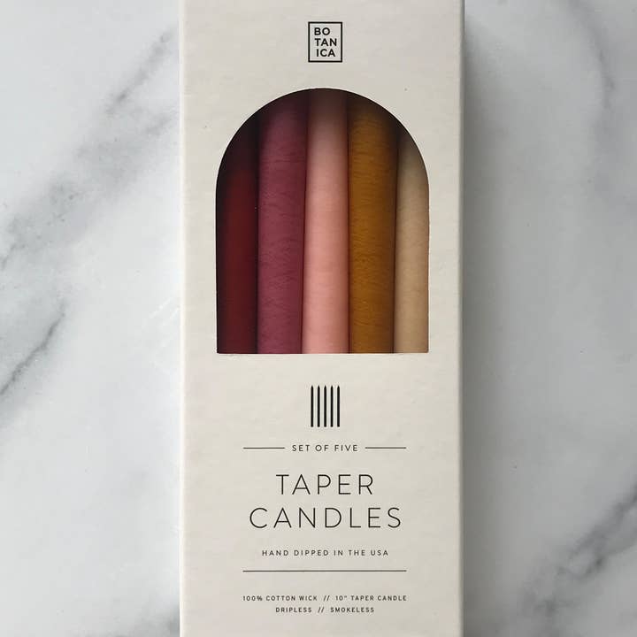 Elemental Zodiac Taper Candles