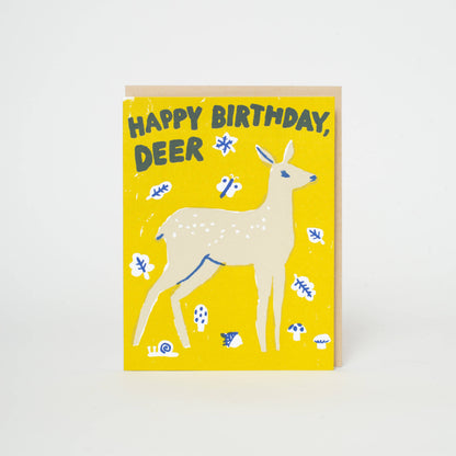Birthday Deer Card