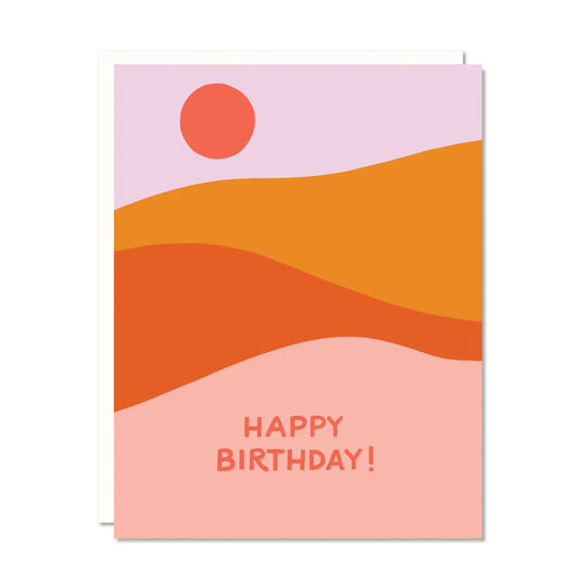 Desert Birthday Card