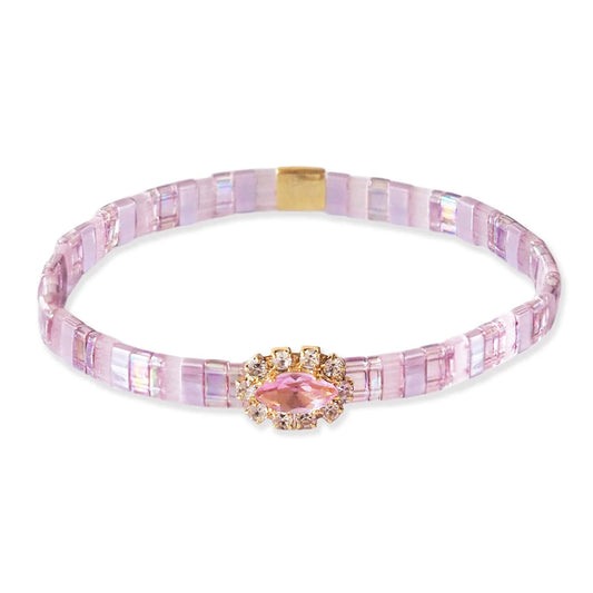 Tila Bracelet with Oval Stone