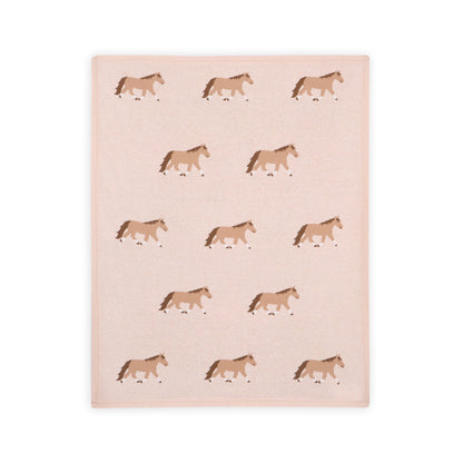 Horse Pony Snuggles Baby Blanket