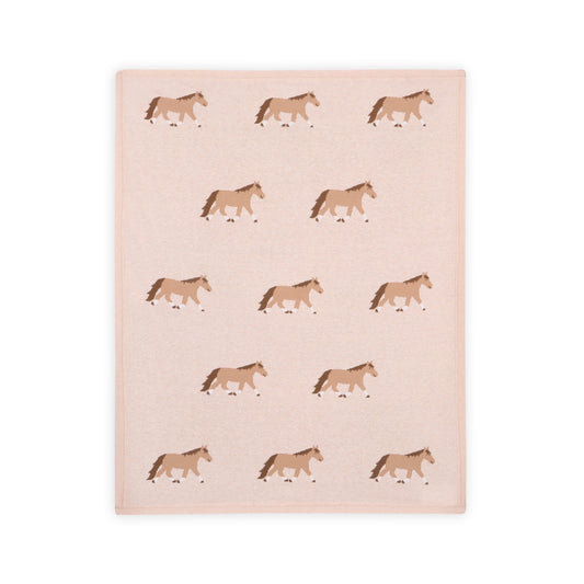Horse Pony Snuggles Baby Blanket