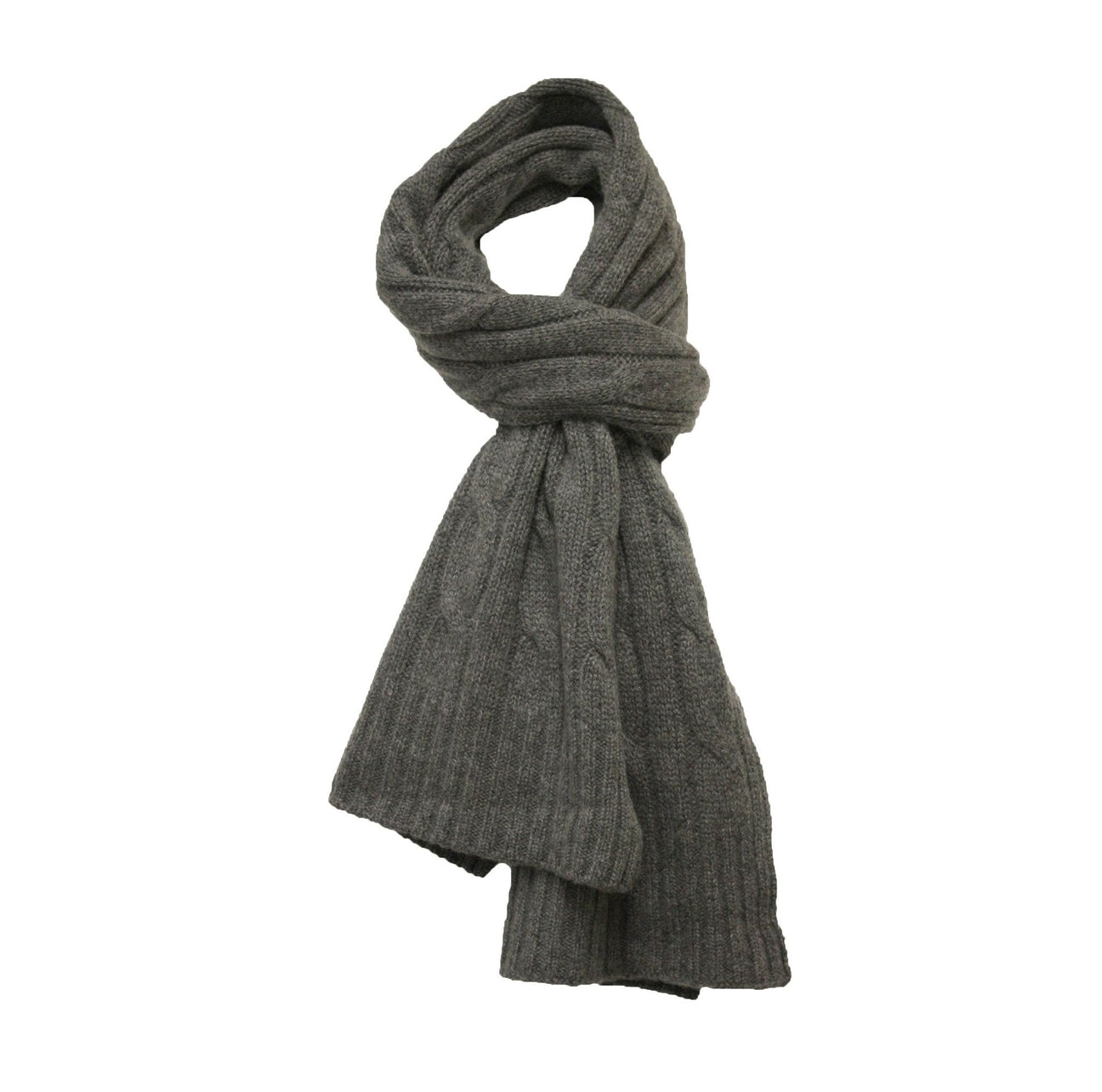 Cashmere Cable Scarf