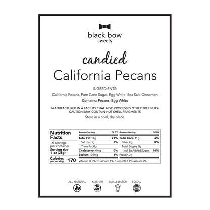Candied California Pecans
