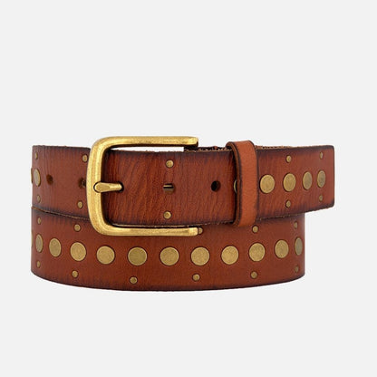 Faye Studded Leather Belt