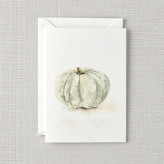 Green Pumpkin Mini Notecard