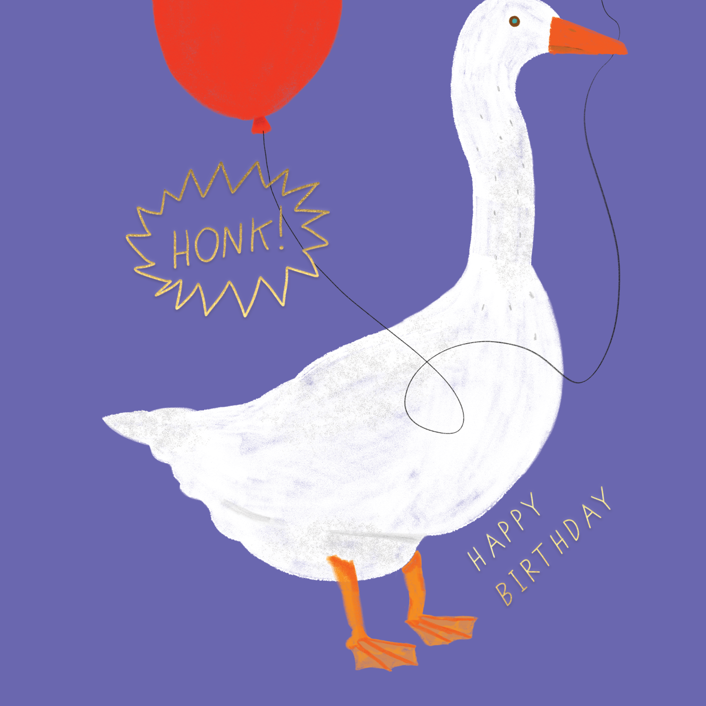 Geese Me Up Birthday Card