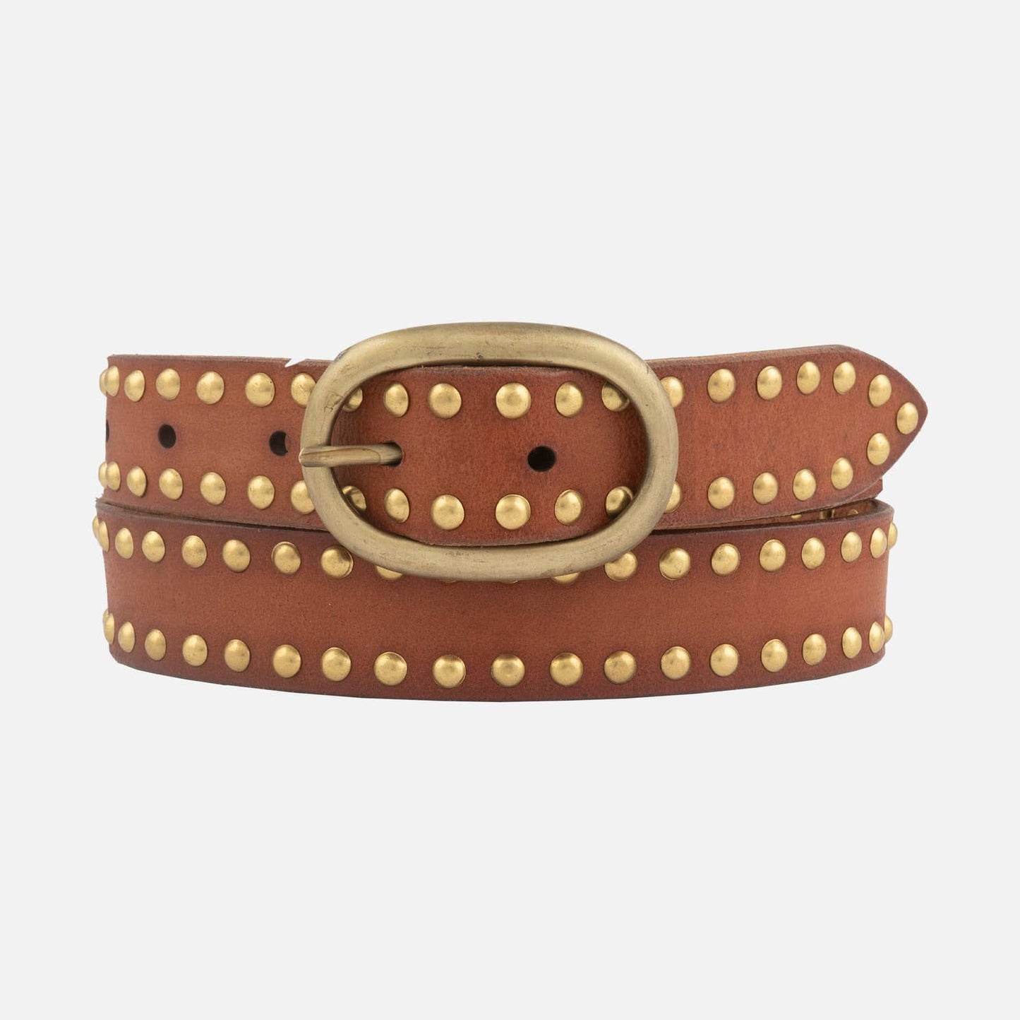 Dara Studded Leather Belt