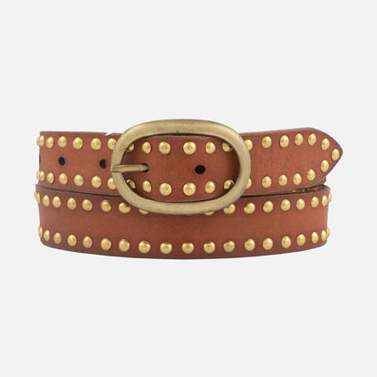 Dara Studded Leather Belt