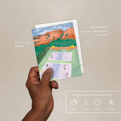 Plantable Card - Pickleball