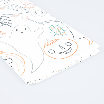 Halloween Color In Tablecloth