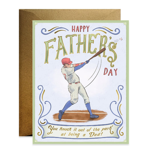 Baseball Father's Day Card