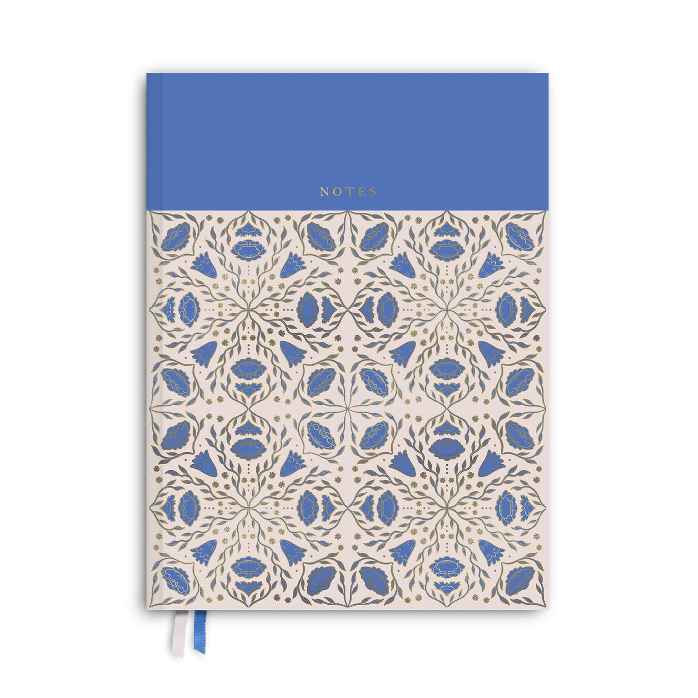 Folk Pattern Hardcover Notebook