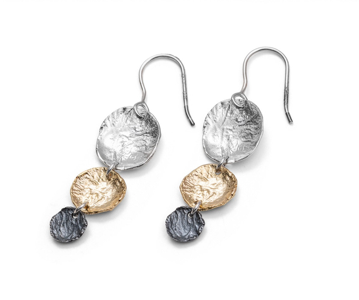 Circle Trio Earrings