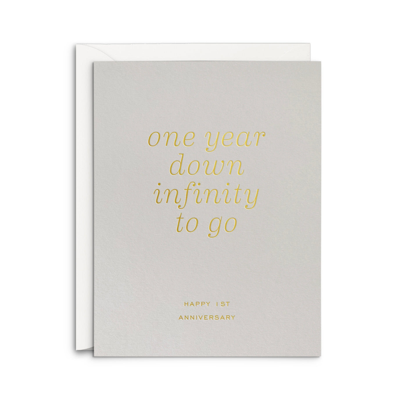 Infinity Anniversary Card