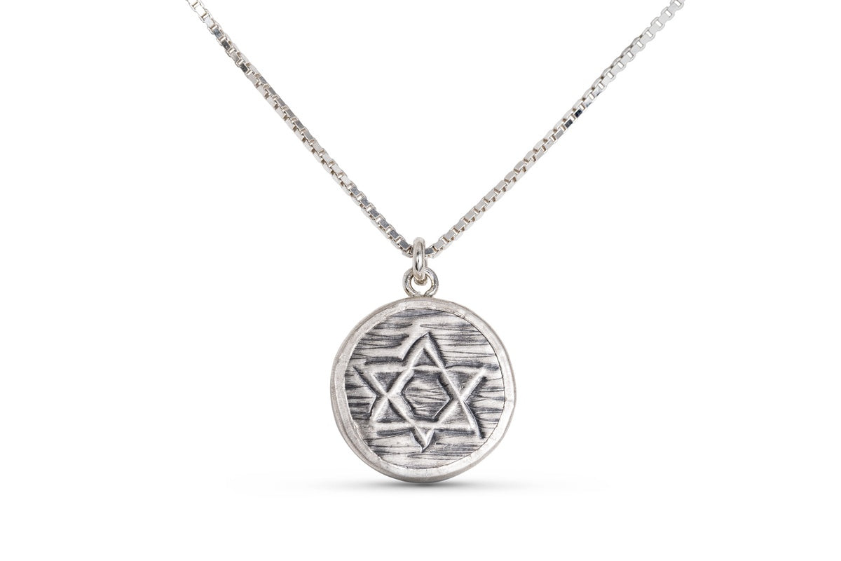 Star of David Silver Necklace