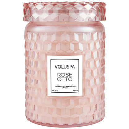 Rose Otto 18oz Large Jar Candle