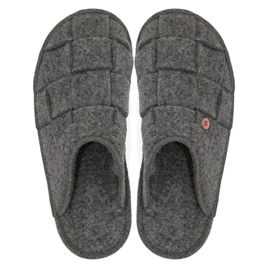 Gray Love Slippers