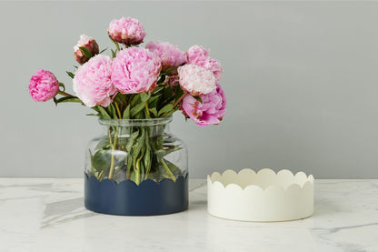 2in1 Scalloped Bloom Vase