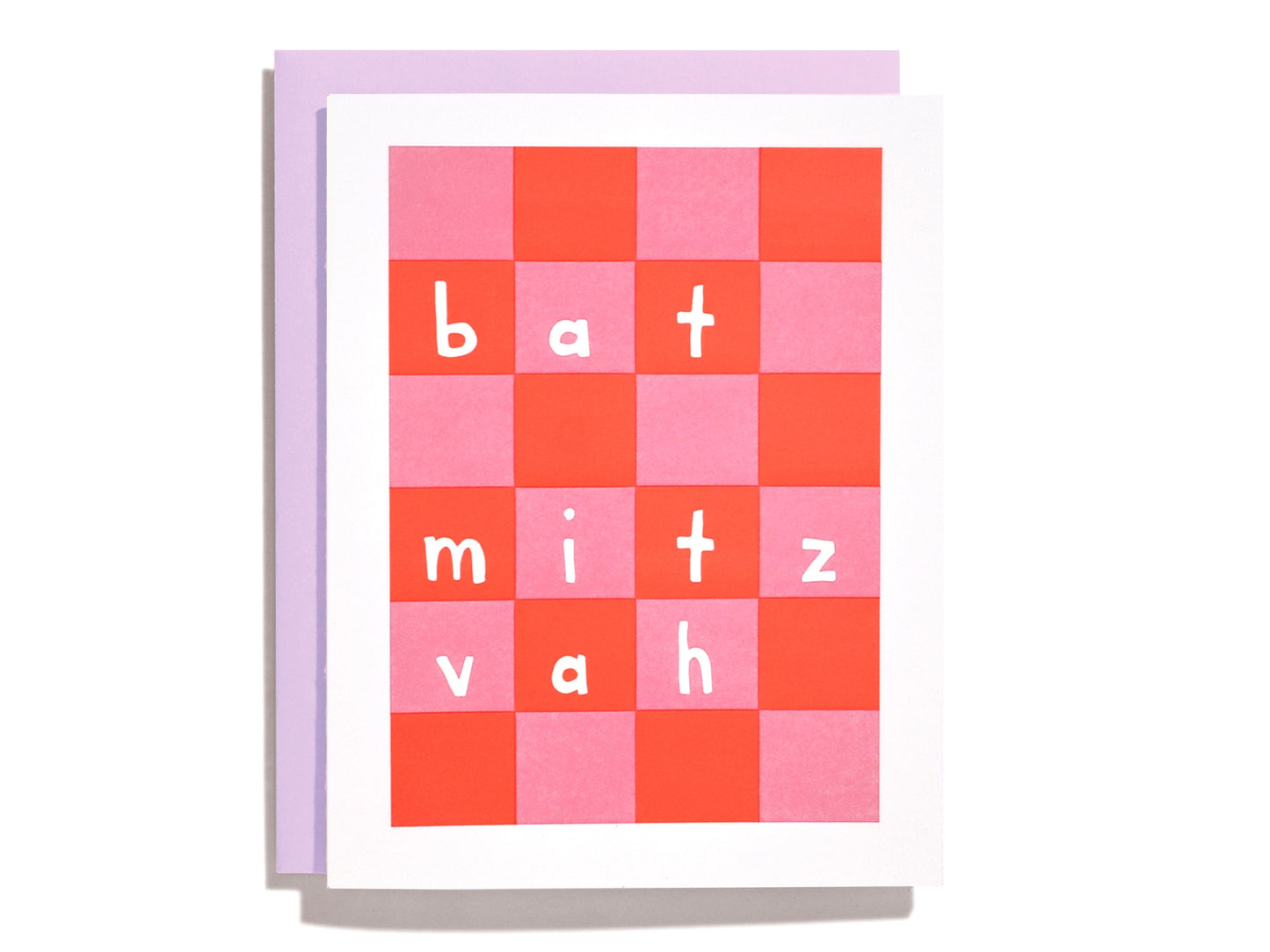 Bat Mitzvah Greeting Card