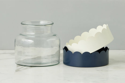2in1 Scalloped Bloom Vase