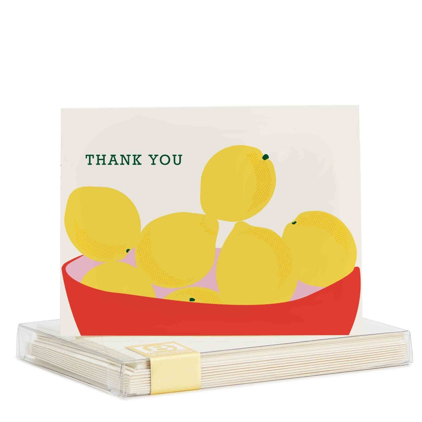 Lemons Notecard Box