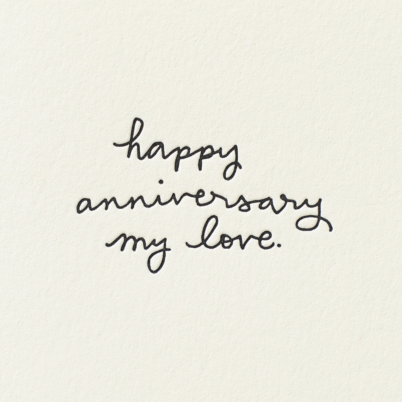 Happy Anniversary My Love Greeting Card