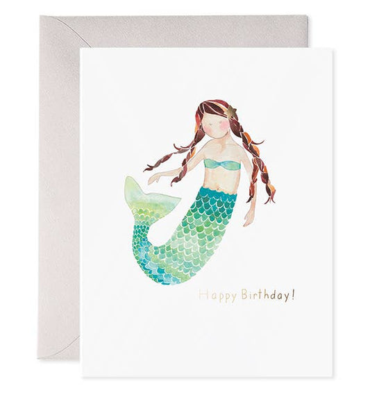 Mermaid Birthday Card