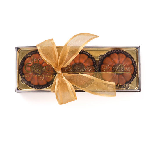 3 Piece Chocolate Pumpkins Halloween Candy