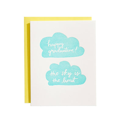Sky Is the Limit Graduation Greeting Card
